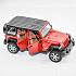 Внедорожник Bruder Jeep Wrangler Unlimited Rubicon c прицепом-коневозкой  - миниатюра №7